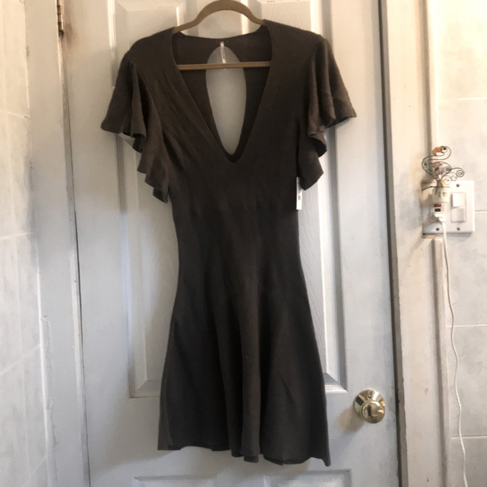 Free People Sweater Dress XS NWT
